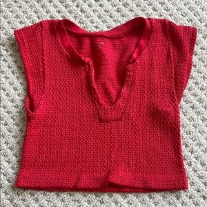 Urban Outfitters Scarlet Textured Knit Top